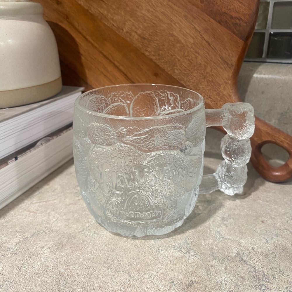 Vtg Flintstones McDonalds cup